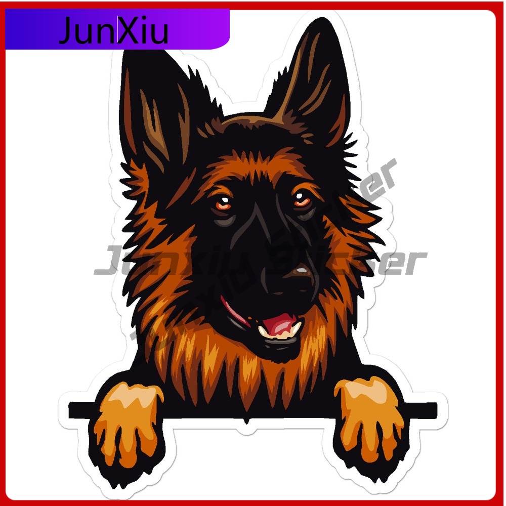 Laptop Accessories You Must Have - Stiker Jendela Modern Vinyl Anime Anjing