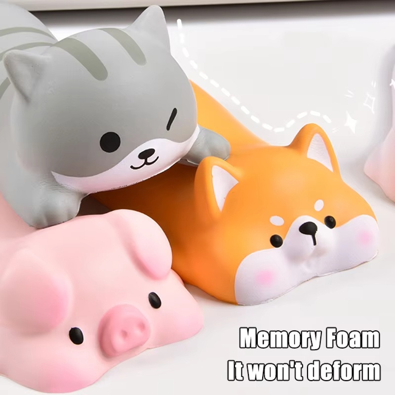 Wrist Rest Gel - Alas Mouse Ergonomis Bantalan Pergelangan Tangan