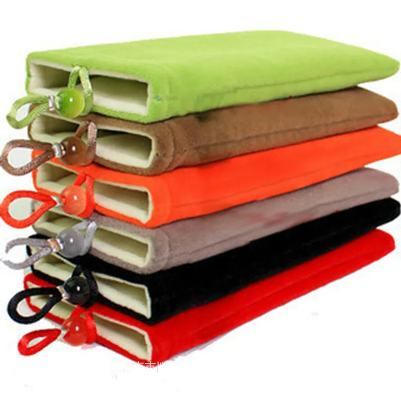 Cable Management Bag - 1 buah flanel tas penyimpan Ponsel