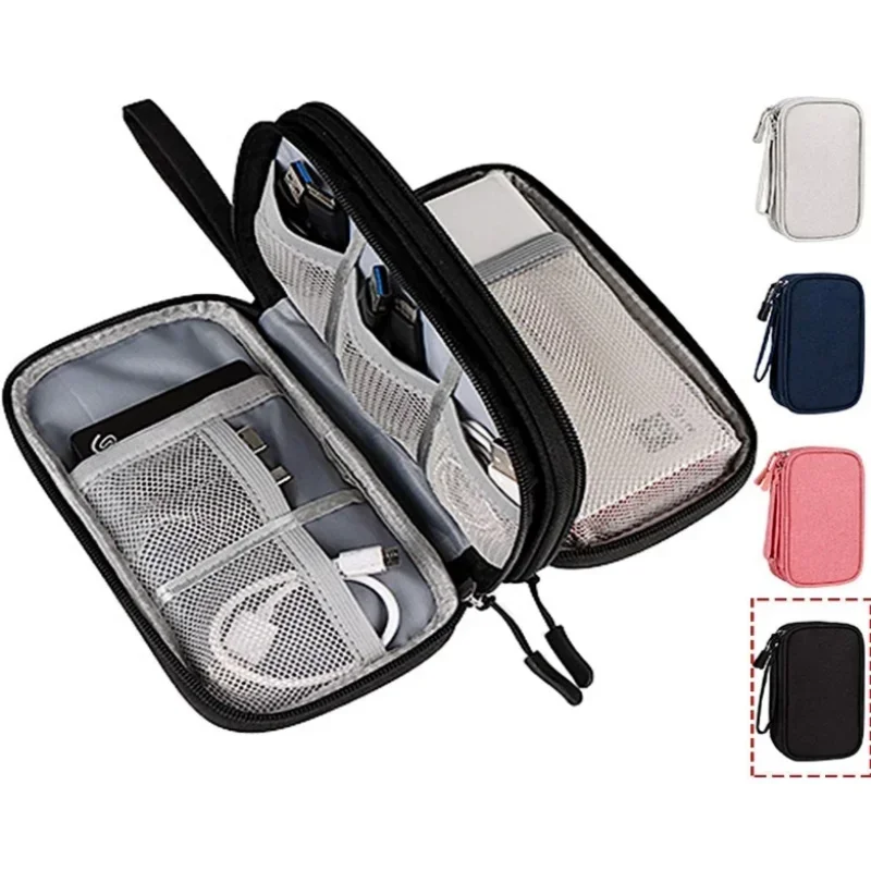 Cable Management Bag - Tas Kabel Perjalanan, Kantong Penyimpanan Digital