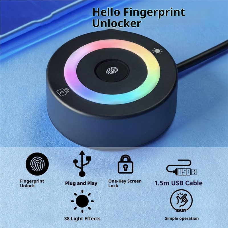 LXYB18B Pembaca Sidik Jari USB - Fingerprint Reader Usb ulasan dan harga