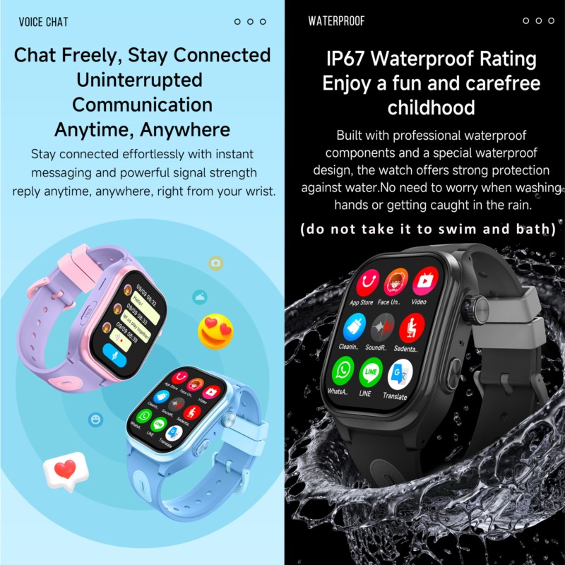 Jam Tangan Pintar Anak 4G deng - Wrist Rest Gel ulasan dan harga