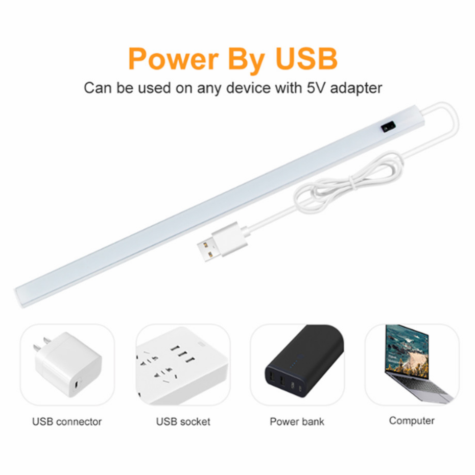 Lampu meja setrip LED USB 5V,  - Laptop Accessories Light ulasan dan harga