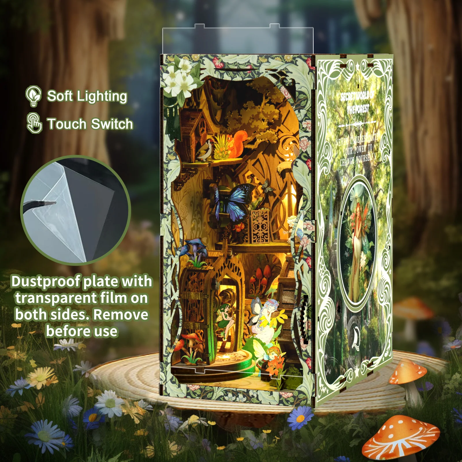 Kit Rumah Miniatur DIY Keren,  - Laptop Accessories Light ulasan dan harga