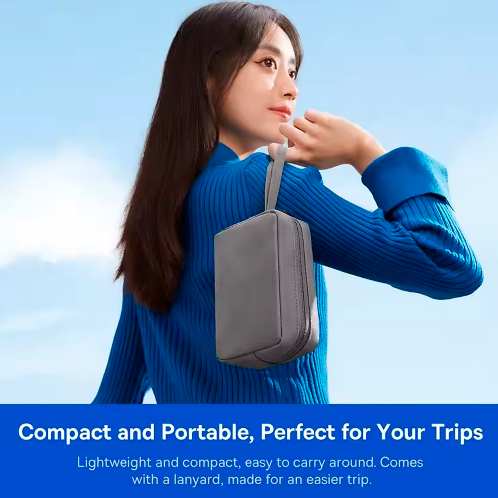 Tas Earphone Portabel Tahan Ai - Cable Management Bag ulasan dan harga