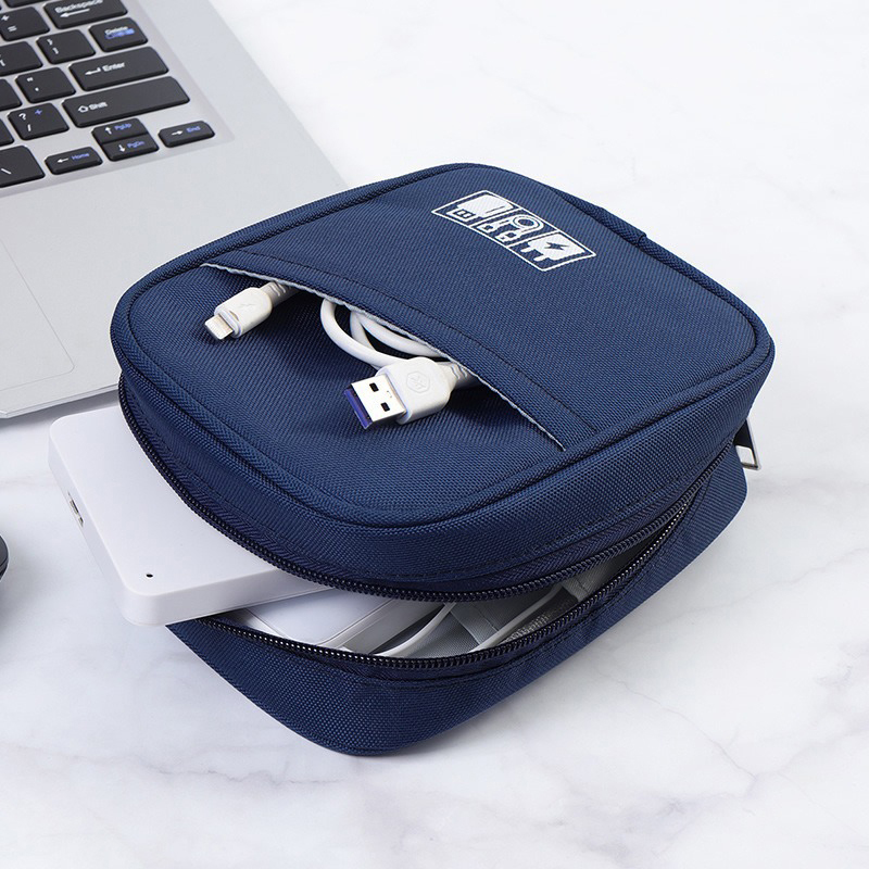 Tas Organizer kabel Data perja - Cable Management Bag ulasan dan harga