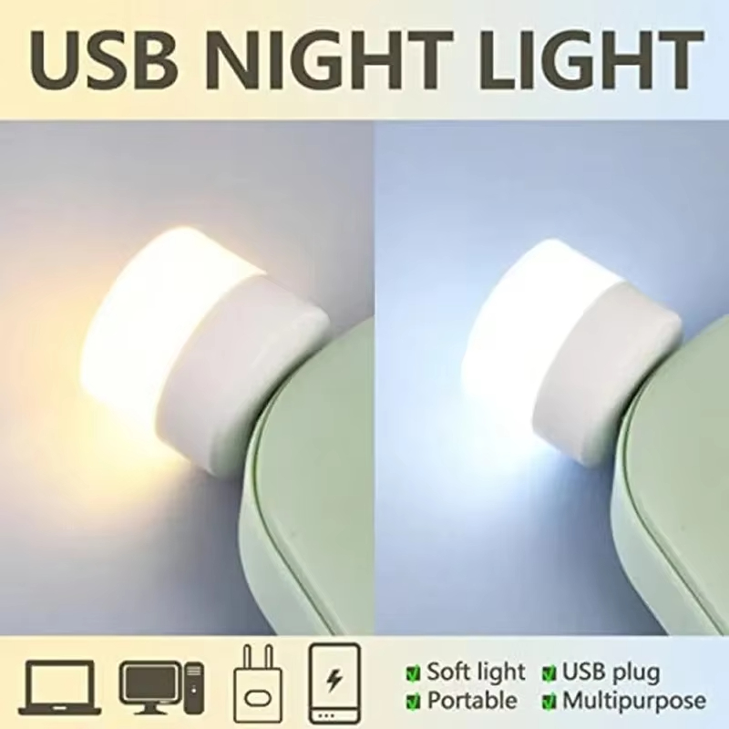 1/20 Buah Lampu Malam USB Mini - Laptop Accessories Light ulasan dan harga