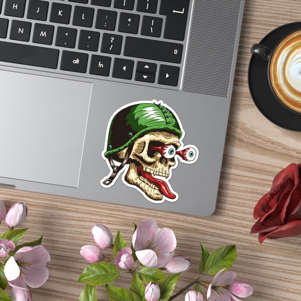 Stiker Vinyl Anime Bentuk Teng - Laptop Accessories You Must Have ulasan dan harga