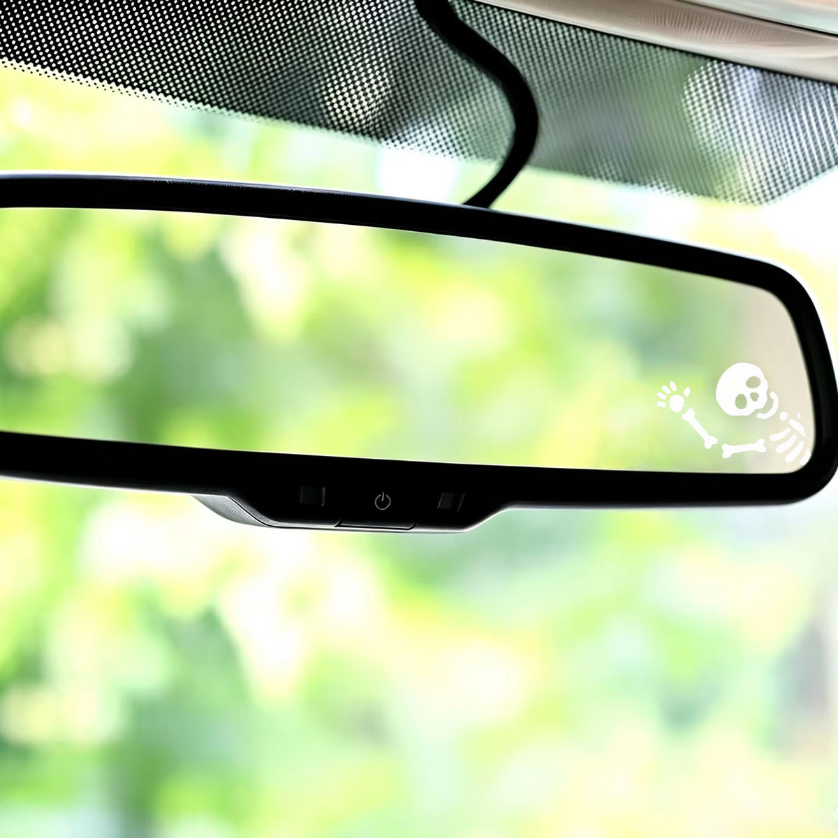 2Pcs Stiker Tengkorak Bergoyan - Laptop Accessories Light ulasan dan harga