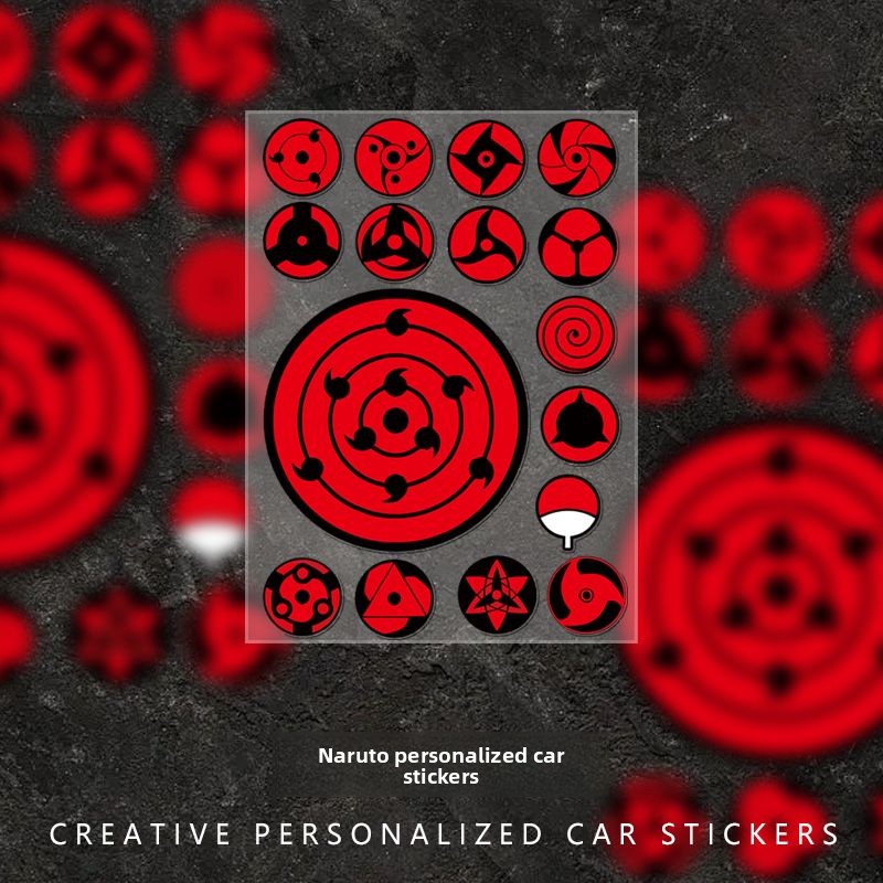 Set Stiker Mata Sharingan, Sti - Laptop Accessories Price ulasan dan harga