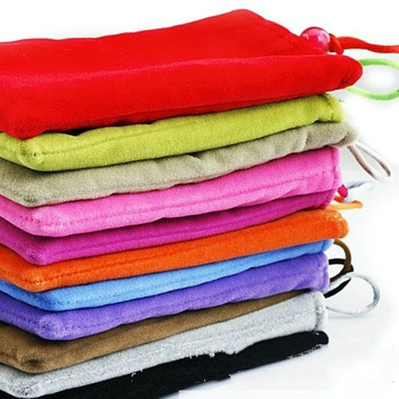 1 buah flanel tas penyimpan Po - Cable Management Bag ulasan dan harga