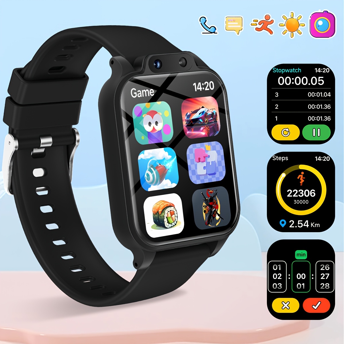 Jam Tangan Pintar Anak dengan  - Wrist Rest Gel ulasan dan harga