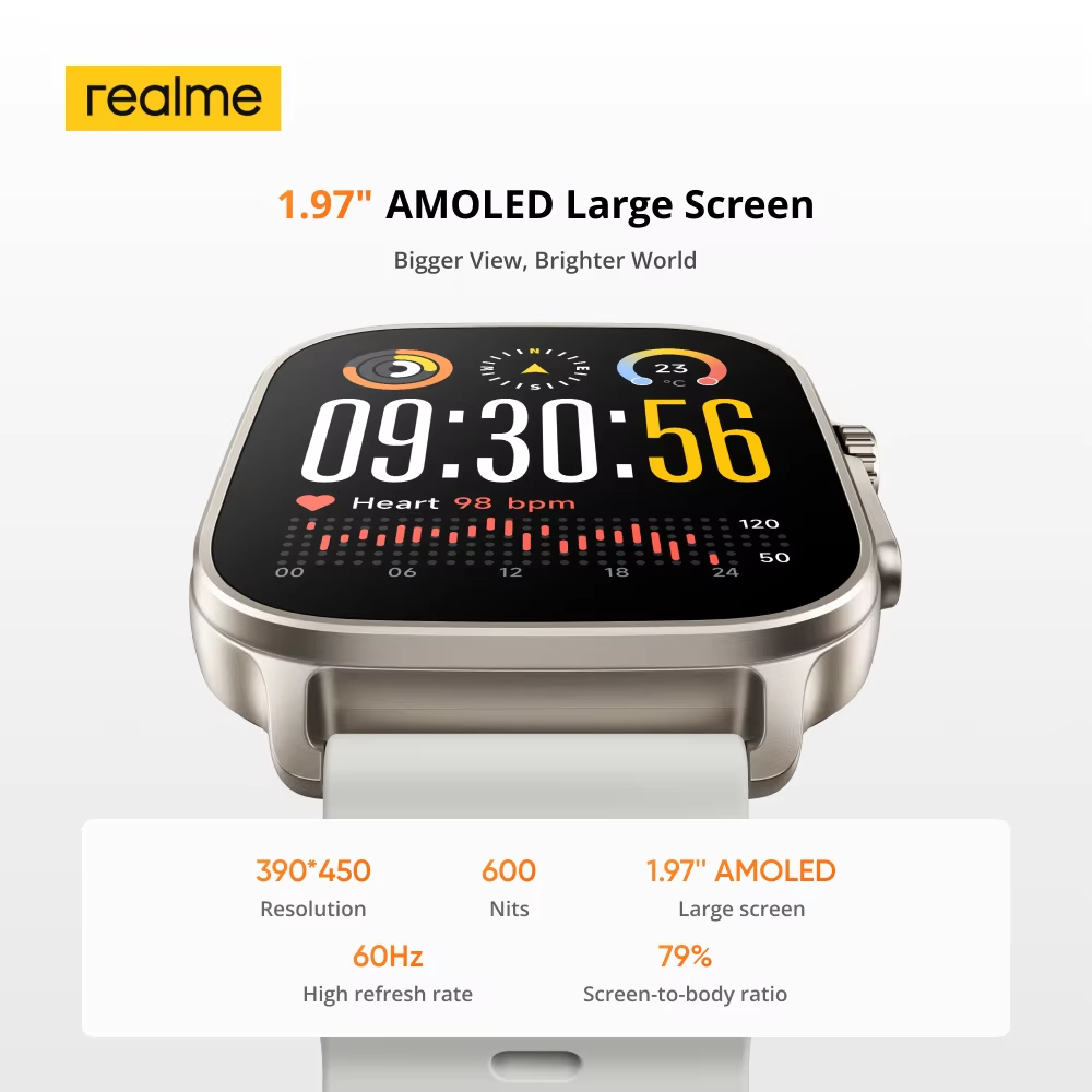 Versi Global realme watch 5 1. - Wrist Rest Gel ulasan dan harga