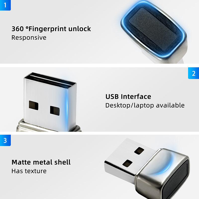 Kunci Login Sidik Jari Biometr - Fingerprint Reader Usb ulasan dan harga