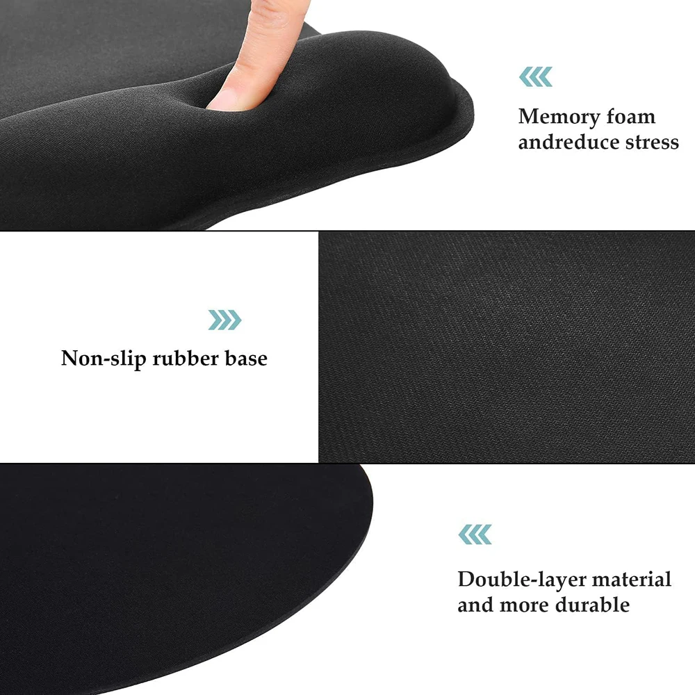 Alas Mouse dengan Penyangga Pe - Wrist Rest Gel ulasan dan harga